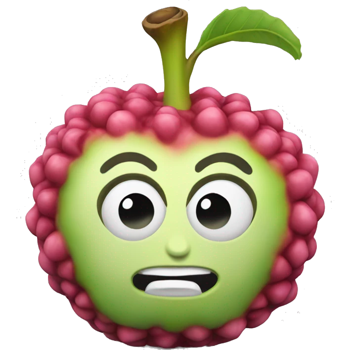 3D sugar apple  emoji
