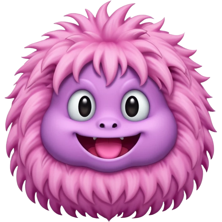 Candy Monster – a tiny pastel-colored monster.  emoji