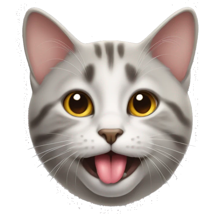 cat with tongue out emoji