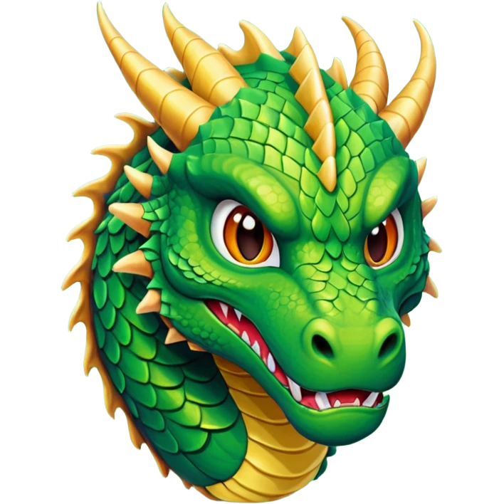Make a dragin emoji