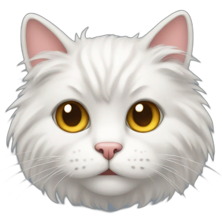 fluffy cat emoji