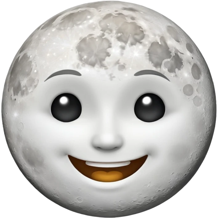moon happy emoji