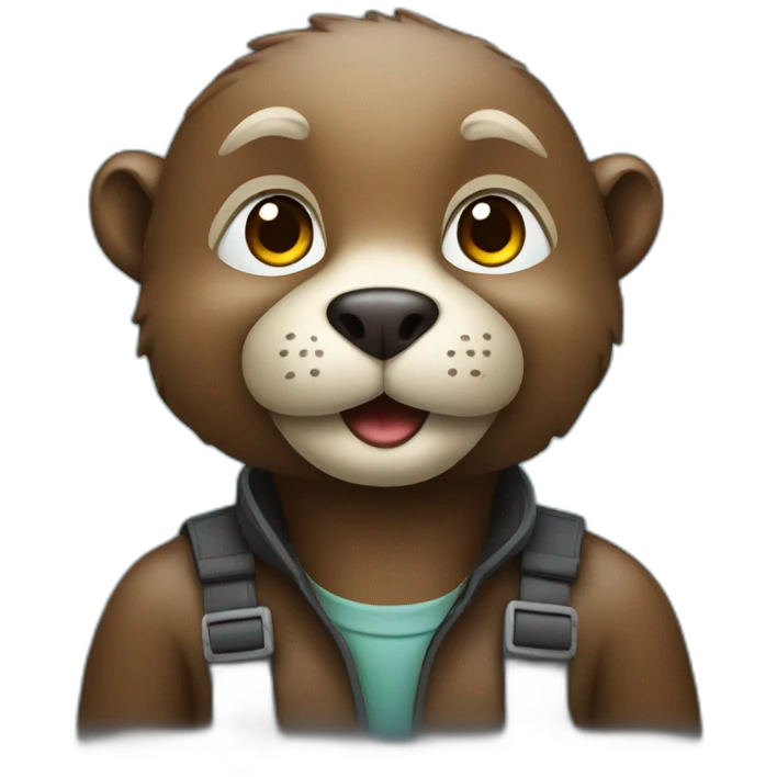 Otter software developer emoji