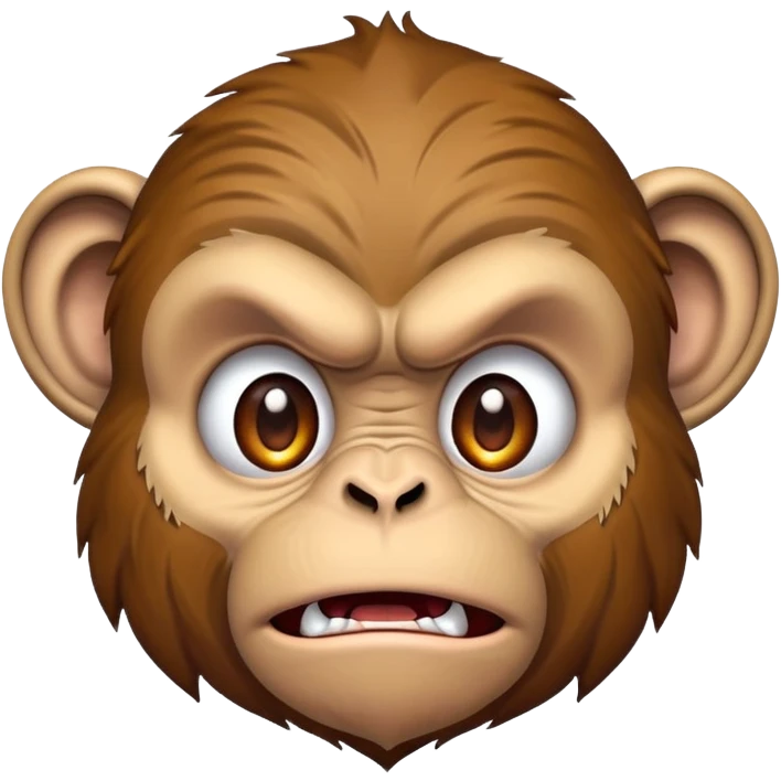 monkey angry  emoji