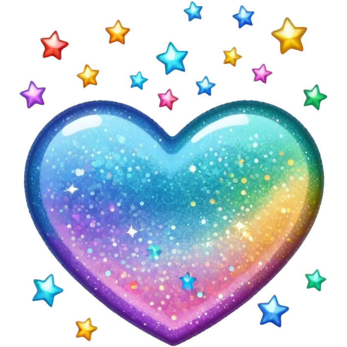 glitter shine emoji