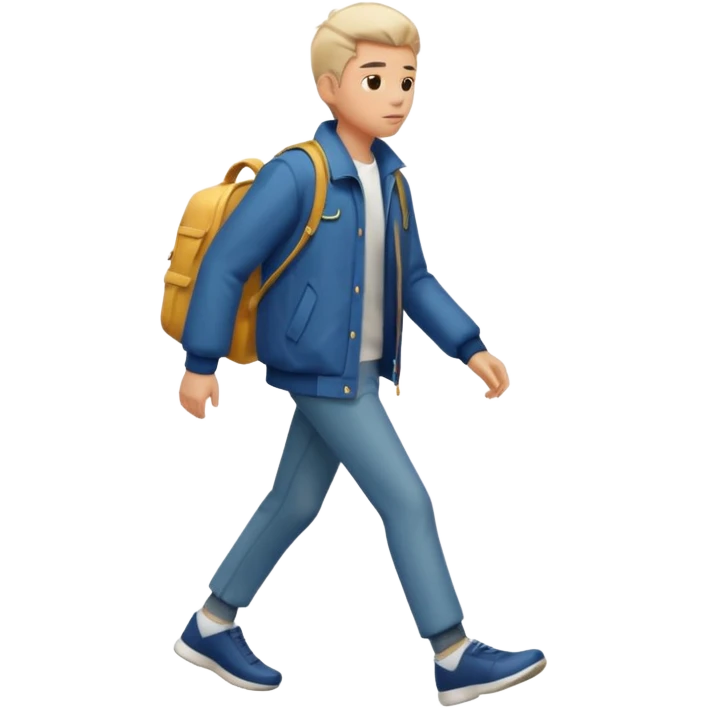 🚶💨 emoji
