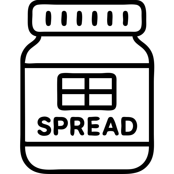 chocolate spread icon emoji