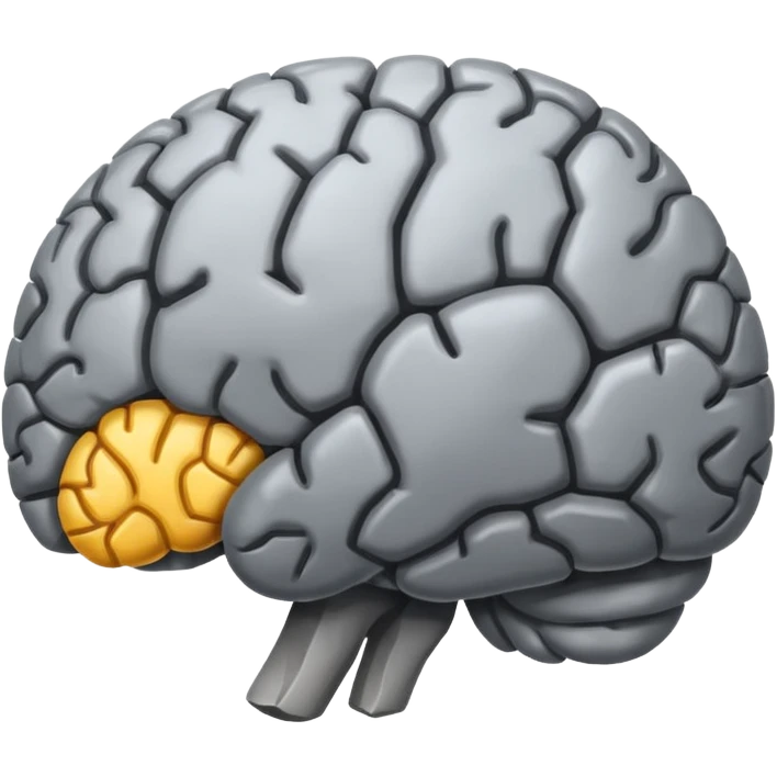 brain like a rock emoji