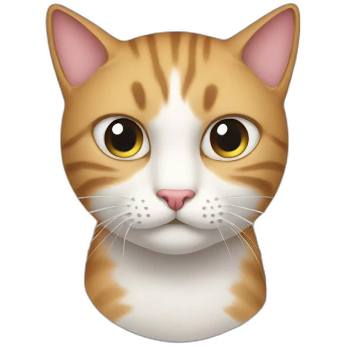 a cat that hates people emoji
