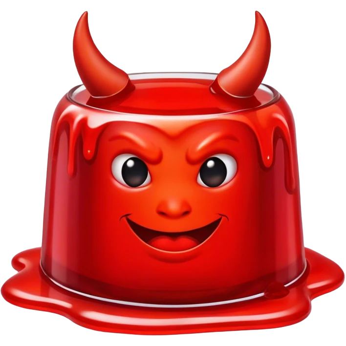 Devil jello emoji