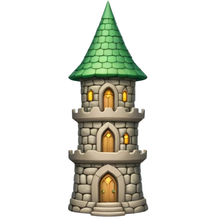 Elf Tower shy emoji