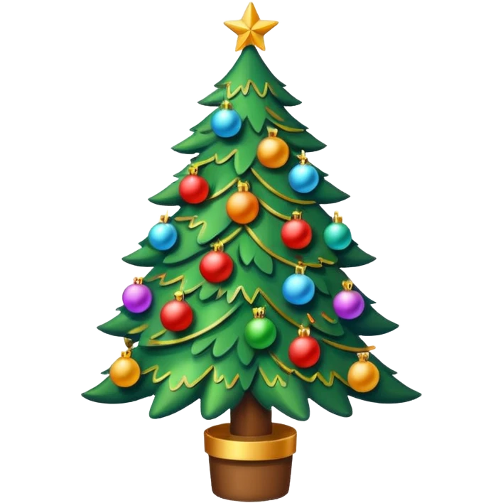 크리스마스 tree emoji