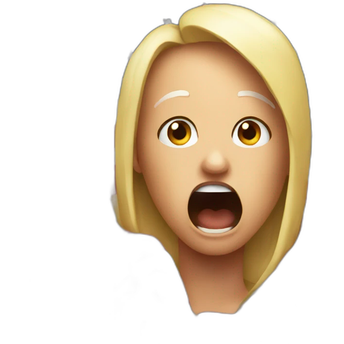 American flag shocked emoji