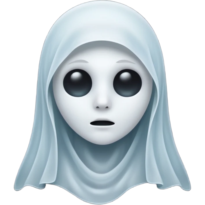 я самотній призрак emoji