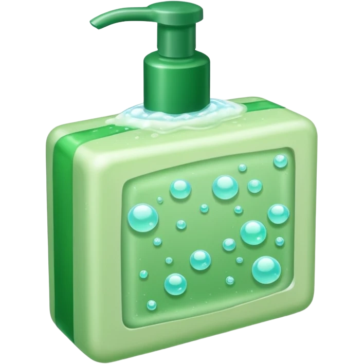 Soap and shampoo emoji