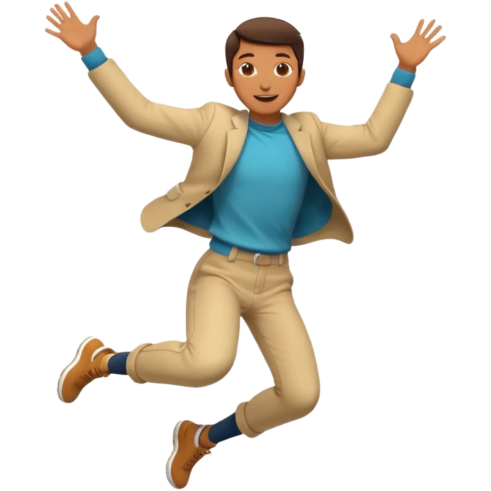 Jump emoji
