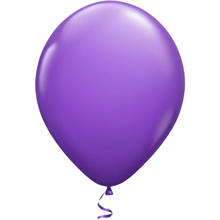 iPhone text purple balloon emoji
