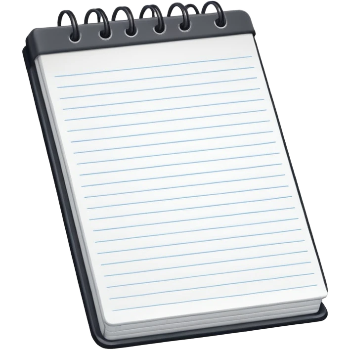 notepad emoji