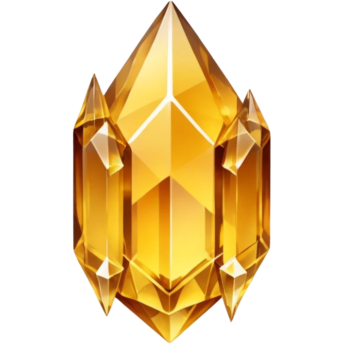 raw golden crystal emoji