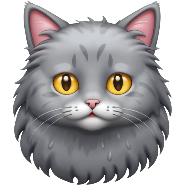 wet cat emoji