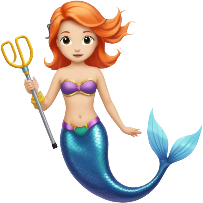 Mermaid wearing a snorkel  emoji
