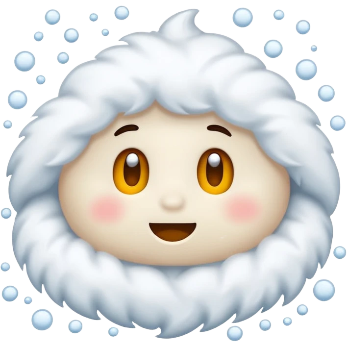 Snow emoji