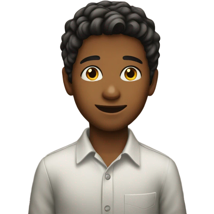 handsome young boy  emoji