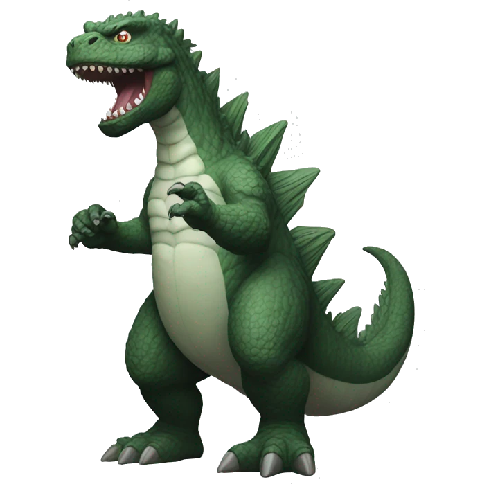 godzilla with a spray can emoji