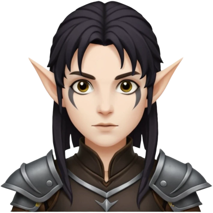 Dark elf emoji