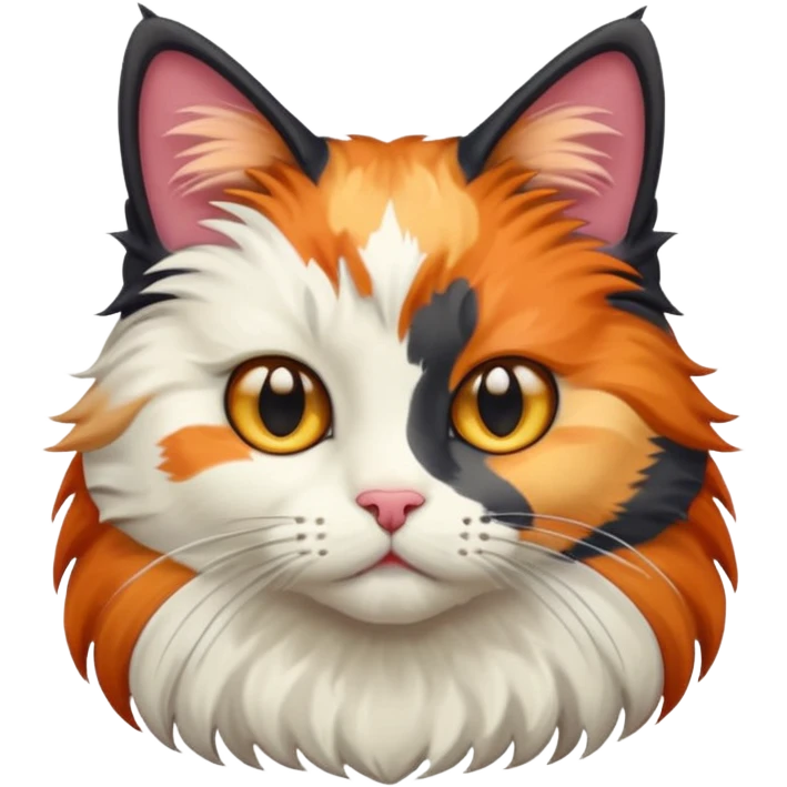 calico cat emoji