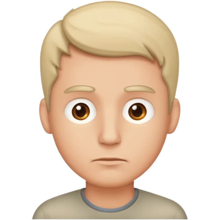 men thinking emoji