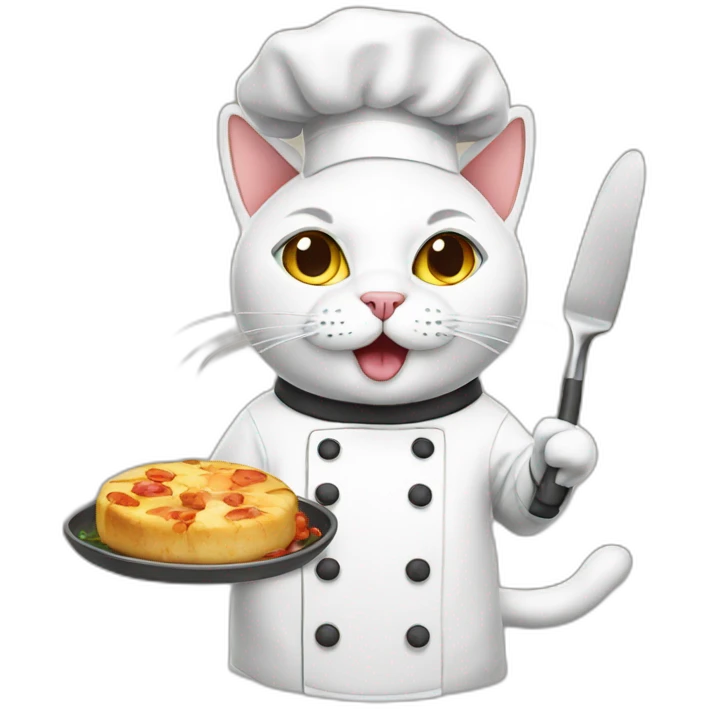 chef cat emoji