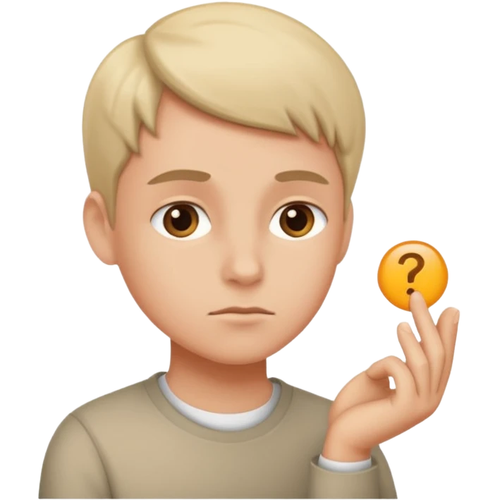 deciding emoji