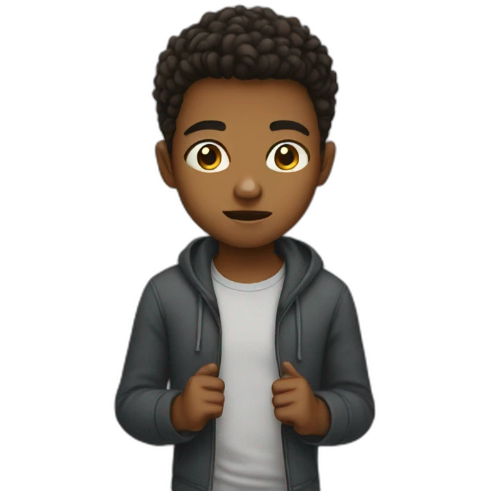 boy struggle emoji