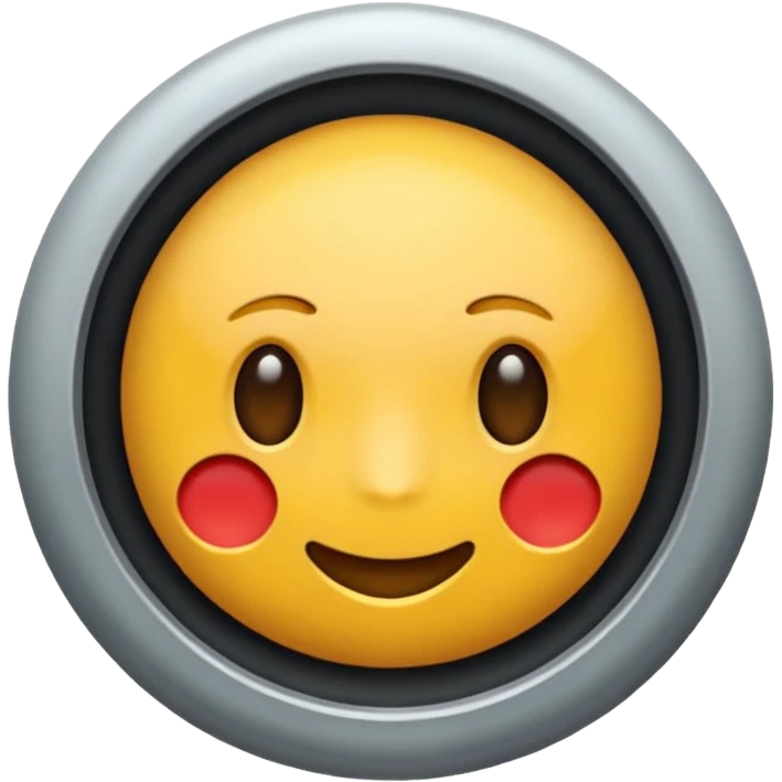 Строительная каска белого цвета с граффити emoji