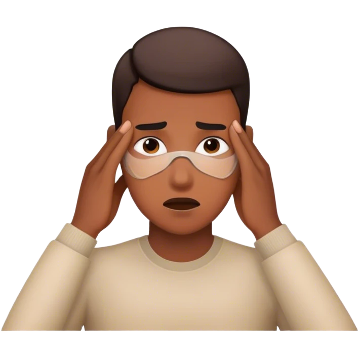 information overload emoji