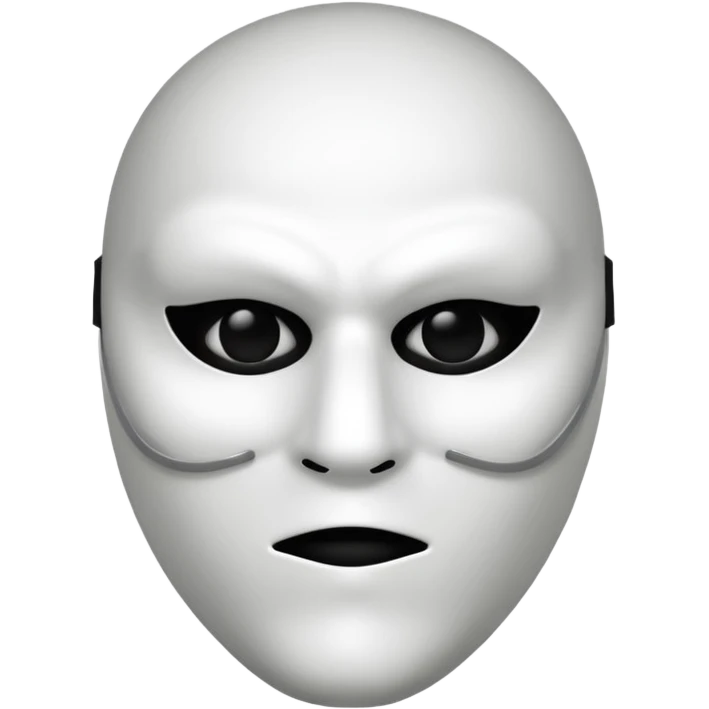 Ghost face emoji