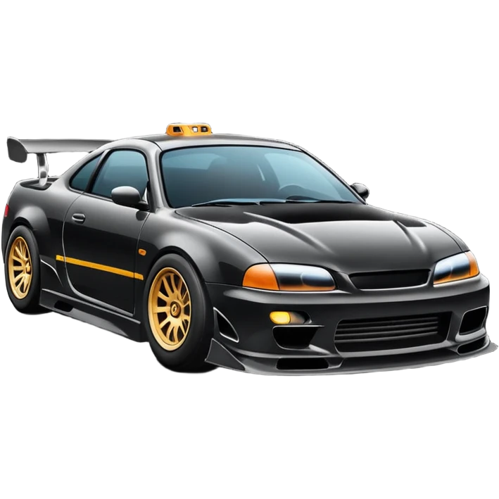 Car drifting emoji