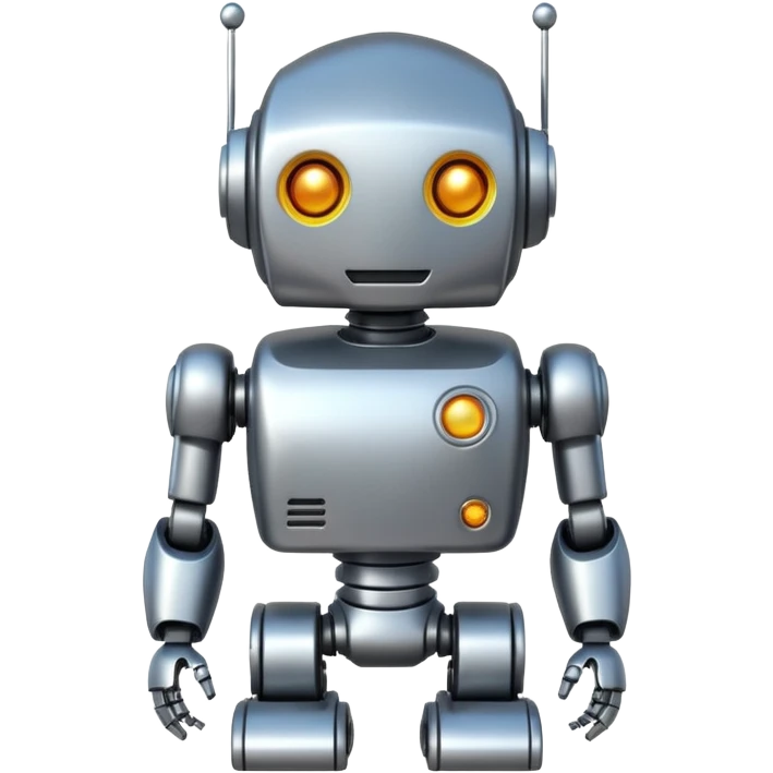 funny robot emoji