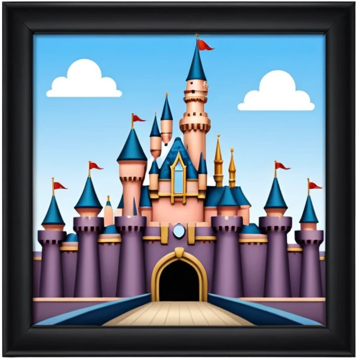 Disneyland emoji