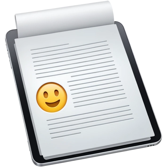 digital document emoji