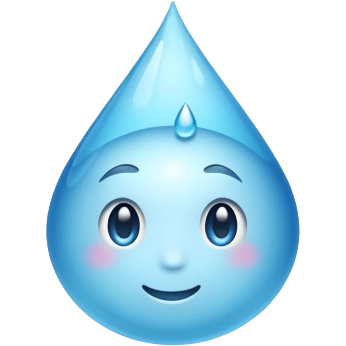 White drops emoji