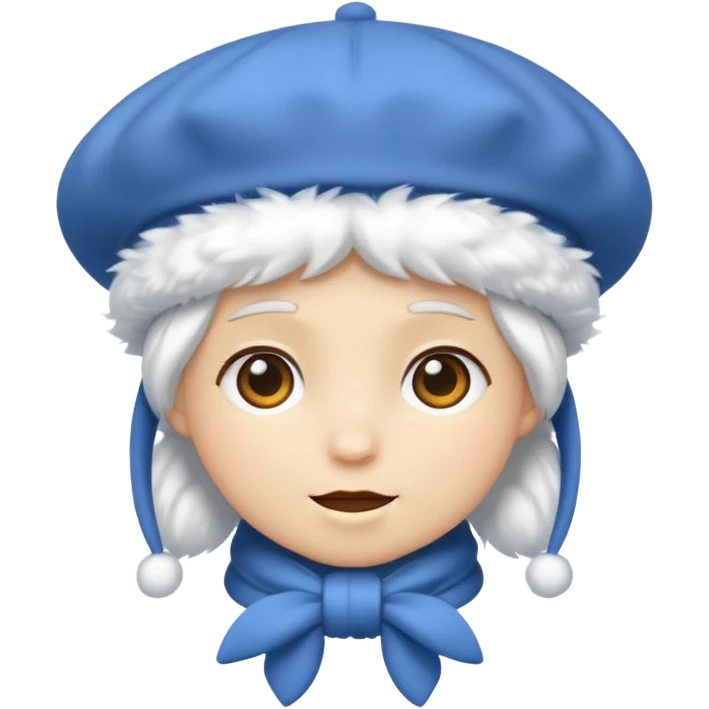 snow beret object emoji