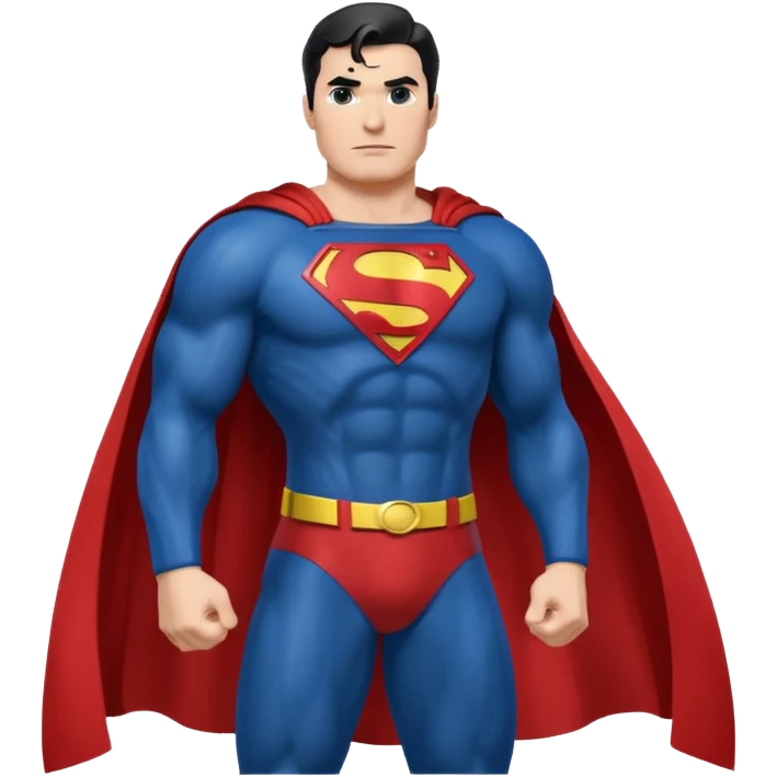 Superman the man of steel 😱 💢 emoji