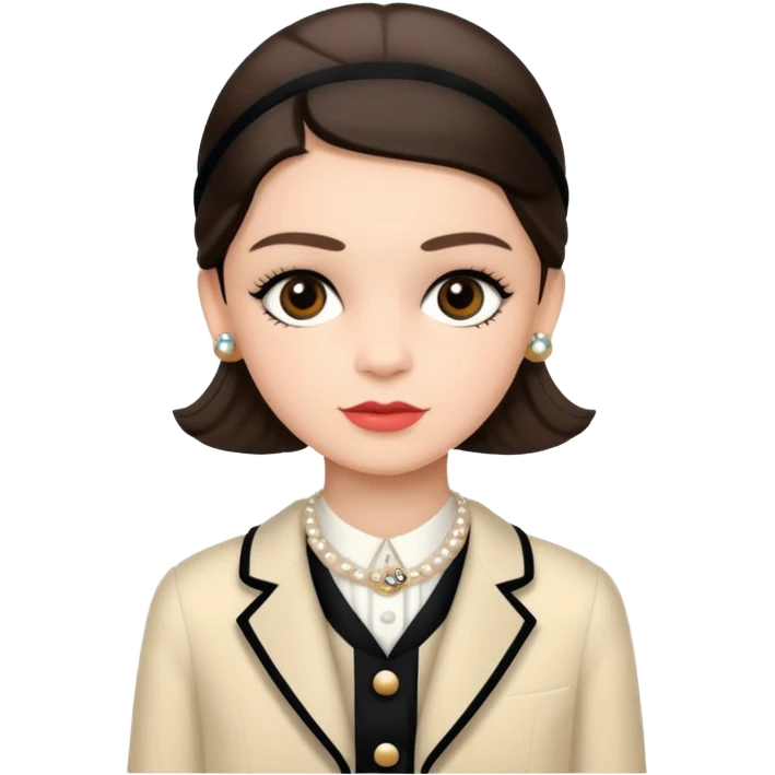 coco chanel kid emoji