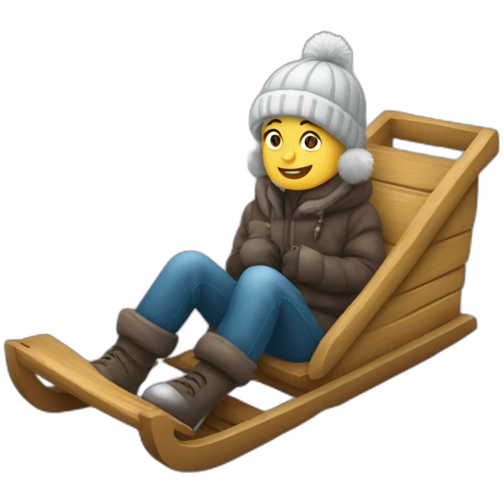 Chat sur un toboggan  emoji