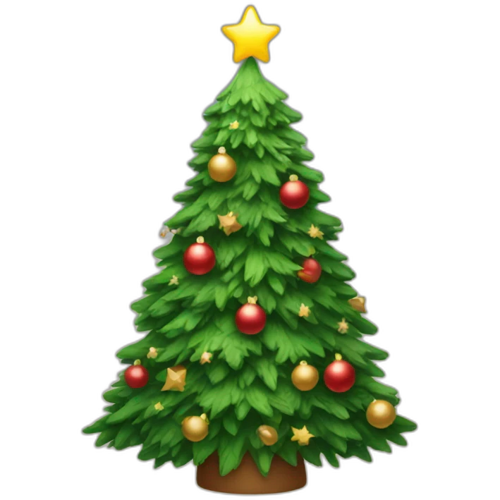 Christmas tree emoji