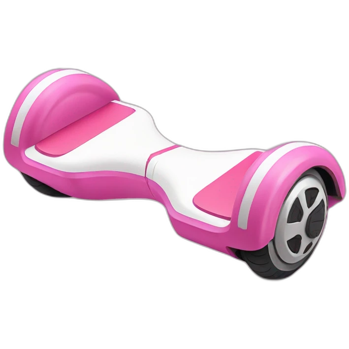 pink hoverboard back to the future emoji