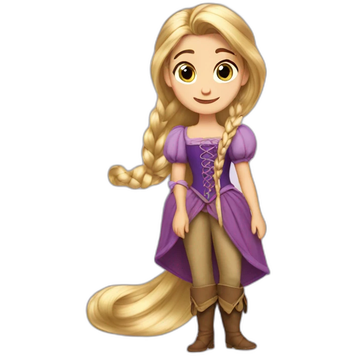 Rapunzel emoji