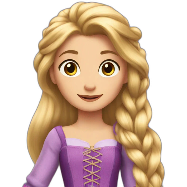rapunzel emoji
